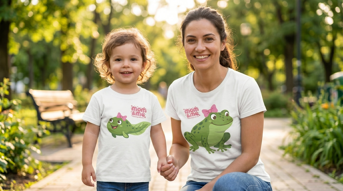 Frog and Tadpole