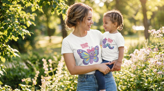 Butterfly & Caterpillar