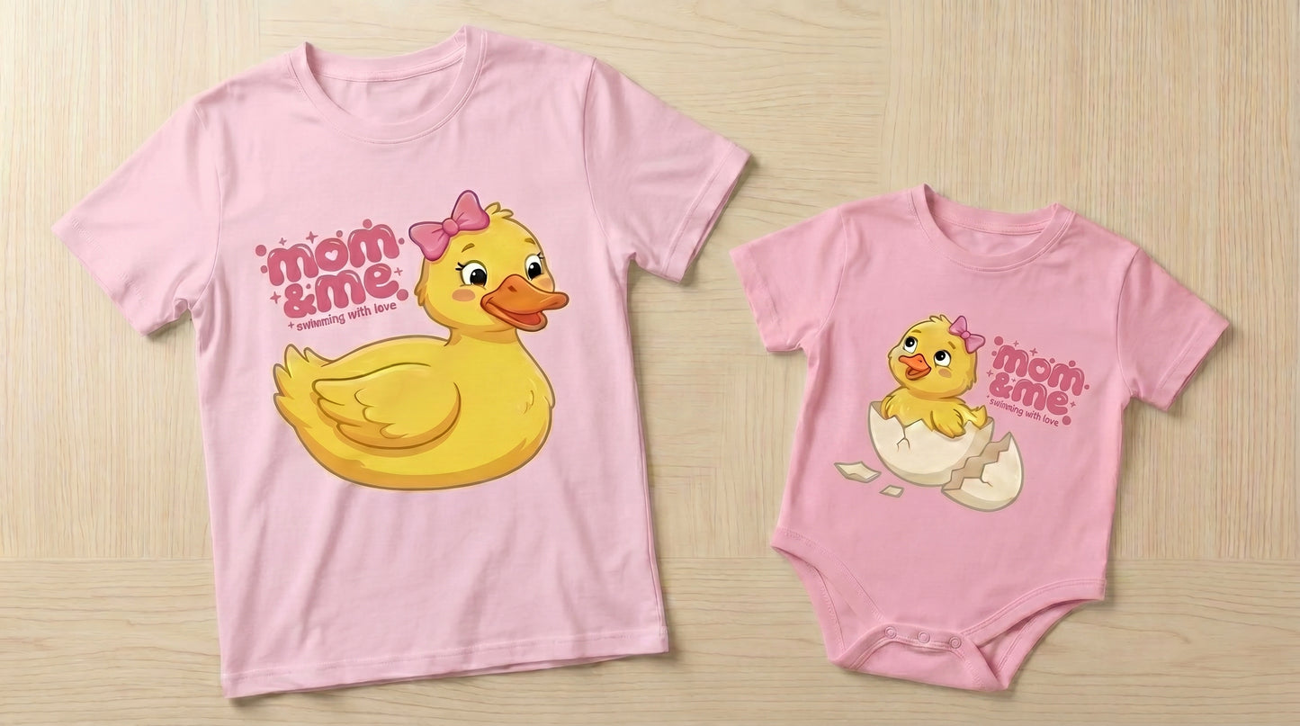 Mamá Pata & Bebé Patito (Body)