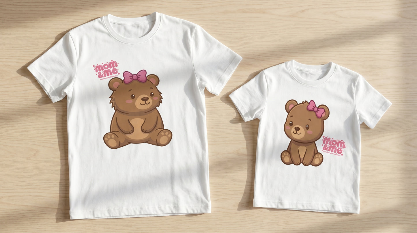 Mamá Osa & Bebé Osito ( Camiseta Bebé)